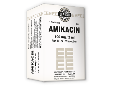 Picture of AMIKACIN EIPICO 100MG/2ML I.M./I.V. VIAL