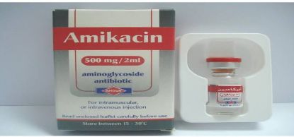 Picture of AMIKACIN AMOUN 500MG/2ML VIAL