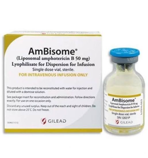 Picture of AMBISOME 50 MG I.V. VIAL