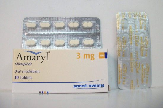 Picture of AMARYL 3 MG 30 TAB