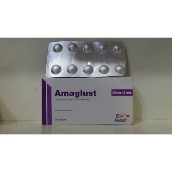 Picture of AMAGLUST 4/30 MG 30 SCORED TAB