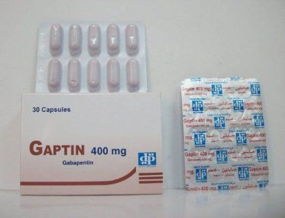 Picture of GAPTIN 400 MG 30 CAP