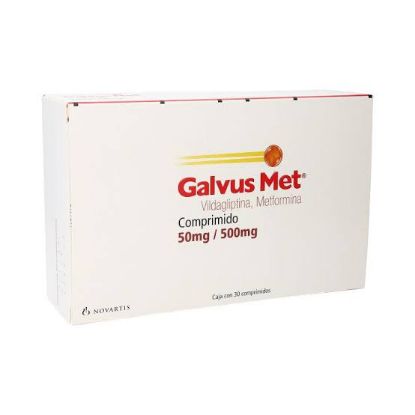 Picture of GALVUS MET 50/500MG 30 F.C.TAB