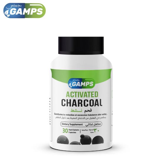 Picture of Gamps Activated Charcoal 30 Cap