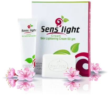 Picture of SENS LIGHT WHITENING CREAM 60GM + SENS LIGHT SOAP100GM OFFER