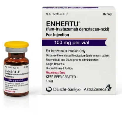 Picture of ENHERTU 100 MG PWD. I.V. INF. VIAL