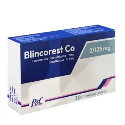 Picture of BLINCOREST CO 2/125MG 30 CHEW. TAB