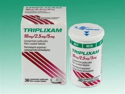 Picture of TRIPLIXAM 10/2.5/5MG 15 F.C.TAB