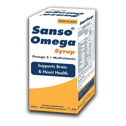 Picture of SANSO OMEGA SYRUP 200 ML