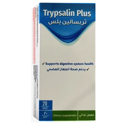 Picture of TRYPSALIN PLUS 20 TAB