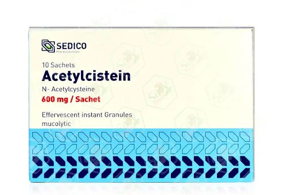 Picture of ACETYLCISTEIN 600 MG 10 EFF. INSTANT GRAN. SACHET