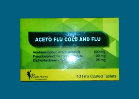 Picture of ACETOFLU COLD AND FLU 20 F.C. TAB