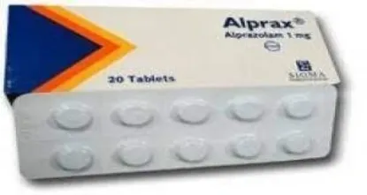 Picture of ALPRAX 1 MG 20 TAB