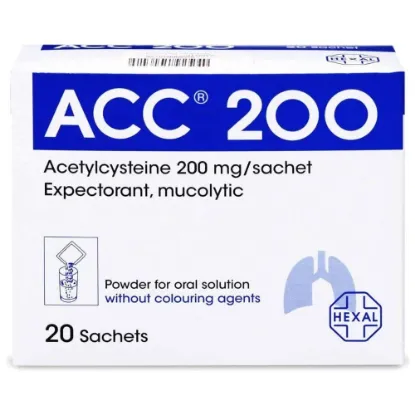 Picture of ACC 200MG 20 SACHET