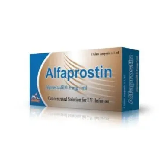 Picture of ALFAPROSTIN 0.5MG/ML AMP FOR I.V. INF.