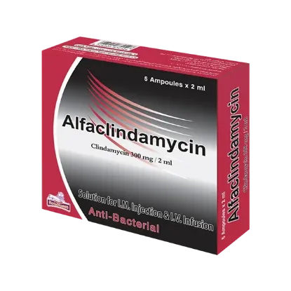 Picture of ALFACLINDAMYCIN 300MG/2ML 5 AMP I.V./I.M. INJ.