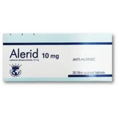 Picture of ALERID 10 MG 30 F.C.TAB