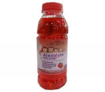 Picture of ALEXOLYTE SOLUTION WITH STRAWBERRY FLAVORS 360ML