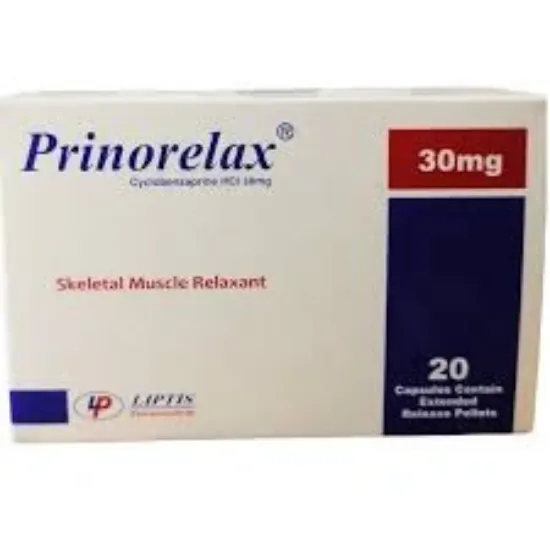 Picture of PRINORELAX 30 MG 20 CAP