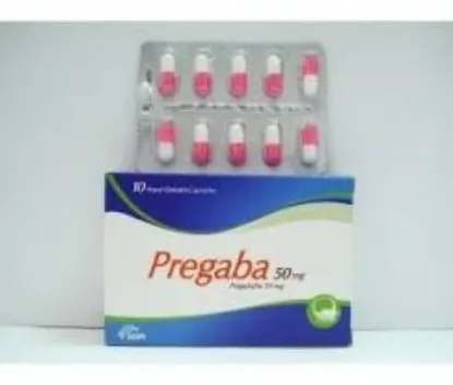 Picture of PREGABA 50 MG 30 CAP