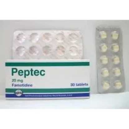 Picture of PEPTEC 20MG 30 TAB