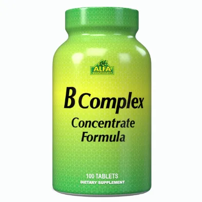 Picture of ALFA  B-COMPLEX 100 TABLETS