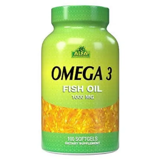 Picture of ALFA OMEGA 3 100 TABLETS