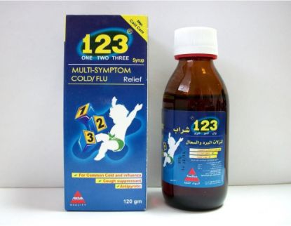 Picture of 1 2 3 (ONE TWO THREE) SUSP. 120 ML