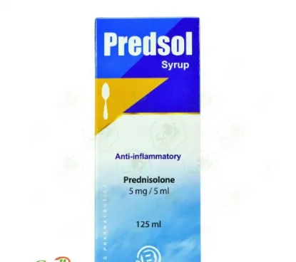 Picture of PREDSOL 5MG/5ML SYRUP 125ML