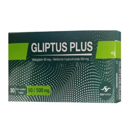 Picture of GLIPTUS PLUS 50MG/500MG 30 TABLETS