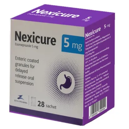 Picture of NEXICURE 5 MG 28 SACHETS